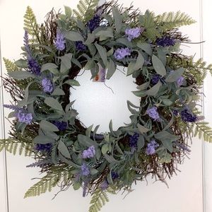 Lavender Wreath from Cracker Barrel NWT, pretty sure you will love it! 💜